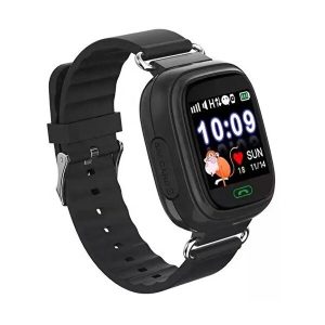 Q90 Black Kids GPS Smart Watch For Calls Fitness