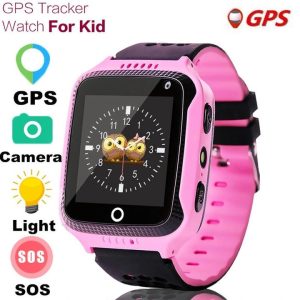 Q528 kids GPS tracker smart watch with Sim Slot flashlight camera